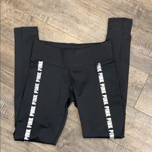 VS Pink Cozy Logo Leggings